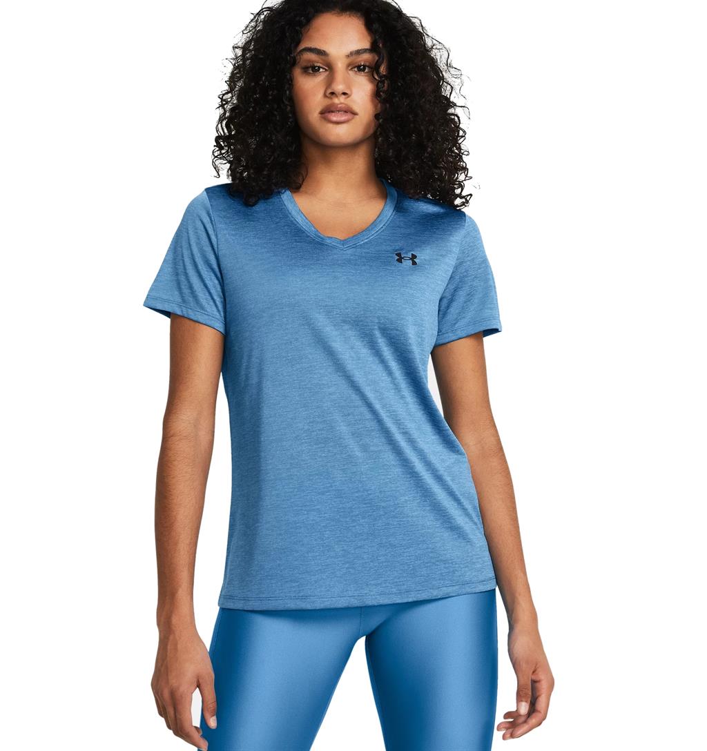 Under Armour Tech Twist V-Neck Sportshirt dames XS/34