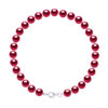 Armband van Echte Gekweekte Zoetwaterparels Rond 6-7 mm