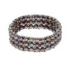Armband 3 Rijen Echte Zoetwaterparels 4 mm