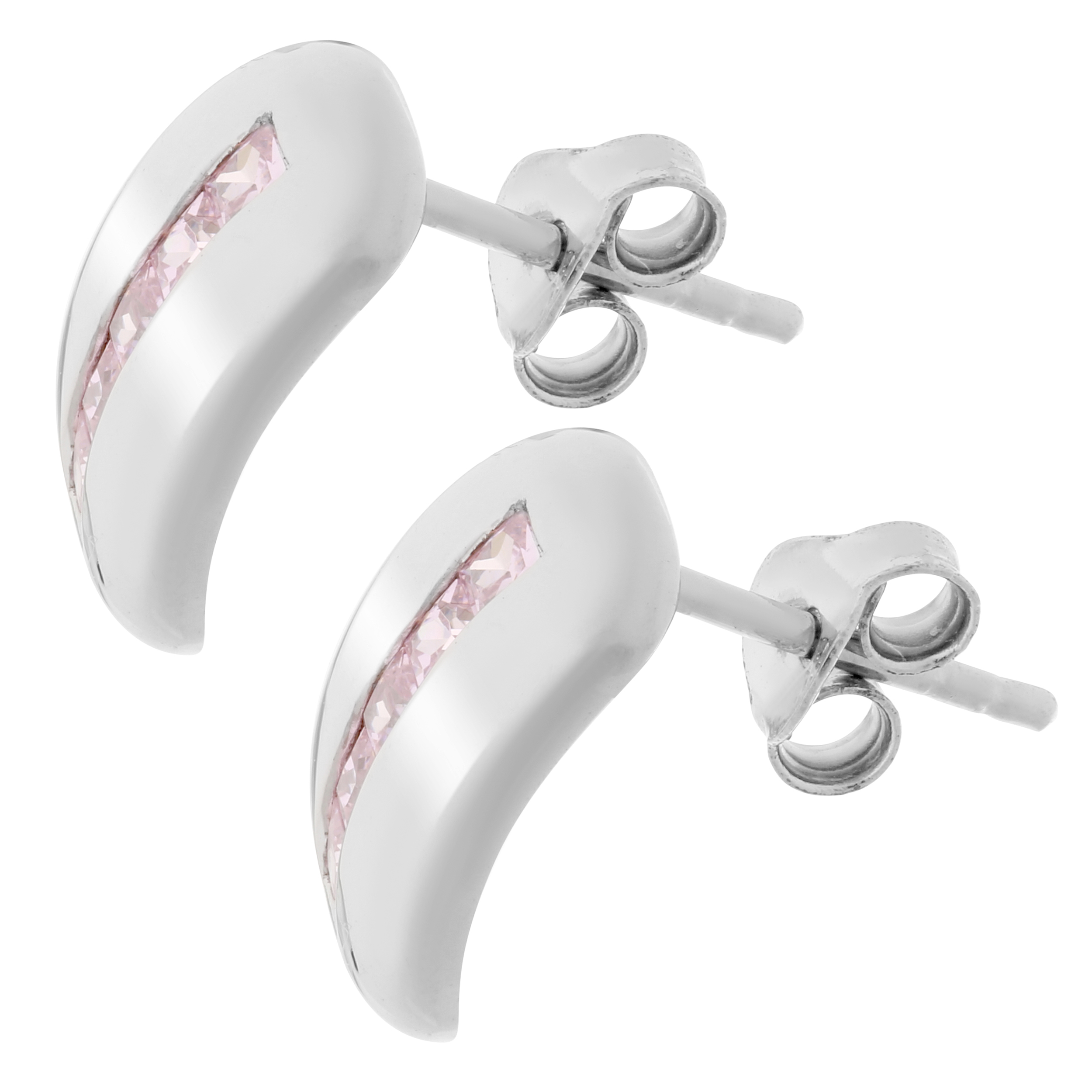 Orphelia Dames 925 Sterling Zilveren Stud Oorbellen - Zilver ZO-5585