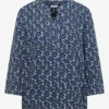 3/4-mouwen blouse met glitterdetails - Afbeelding 2