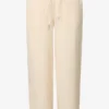 3/4 wide leg mousseline broek - Afbeelding 2