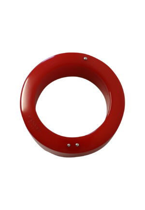 Alternative view of Lanvin Plexiglas Bangle Armband in Rode Plastic
