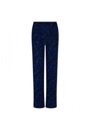 Lofty Manner - Blauw | Dames | Broek | Blauw | 4XL | regular | Kamst mode