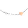 Orphelia 'Lorelei' Dames 925 Sterling Zilveren Armband - Zilver/Roos ZA-7386