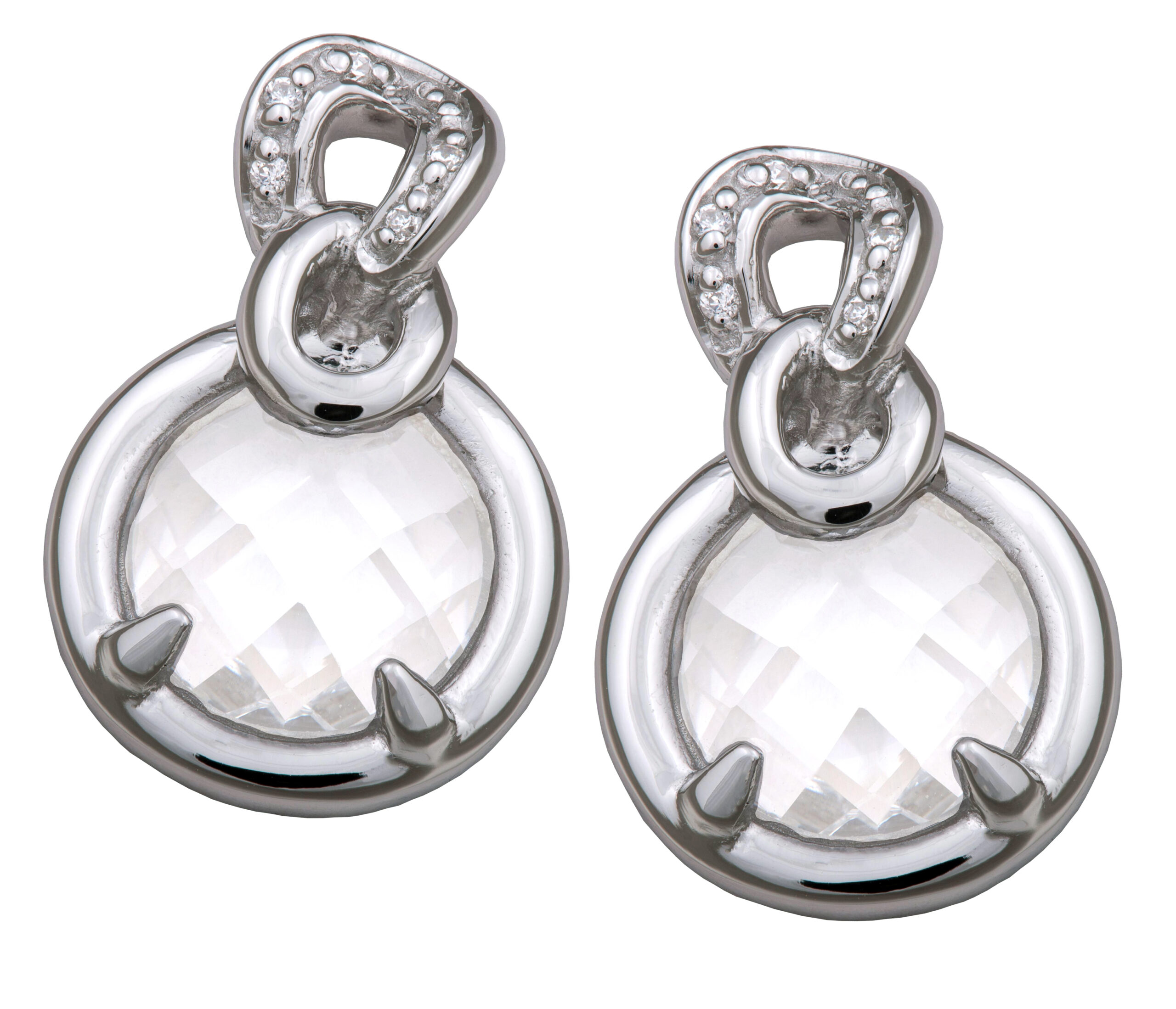 Orphelia Dames 925 Sterling Zilveren Oorknopjes - Zilver ZO-5905