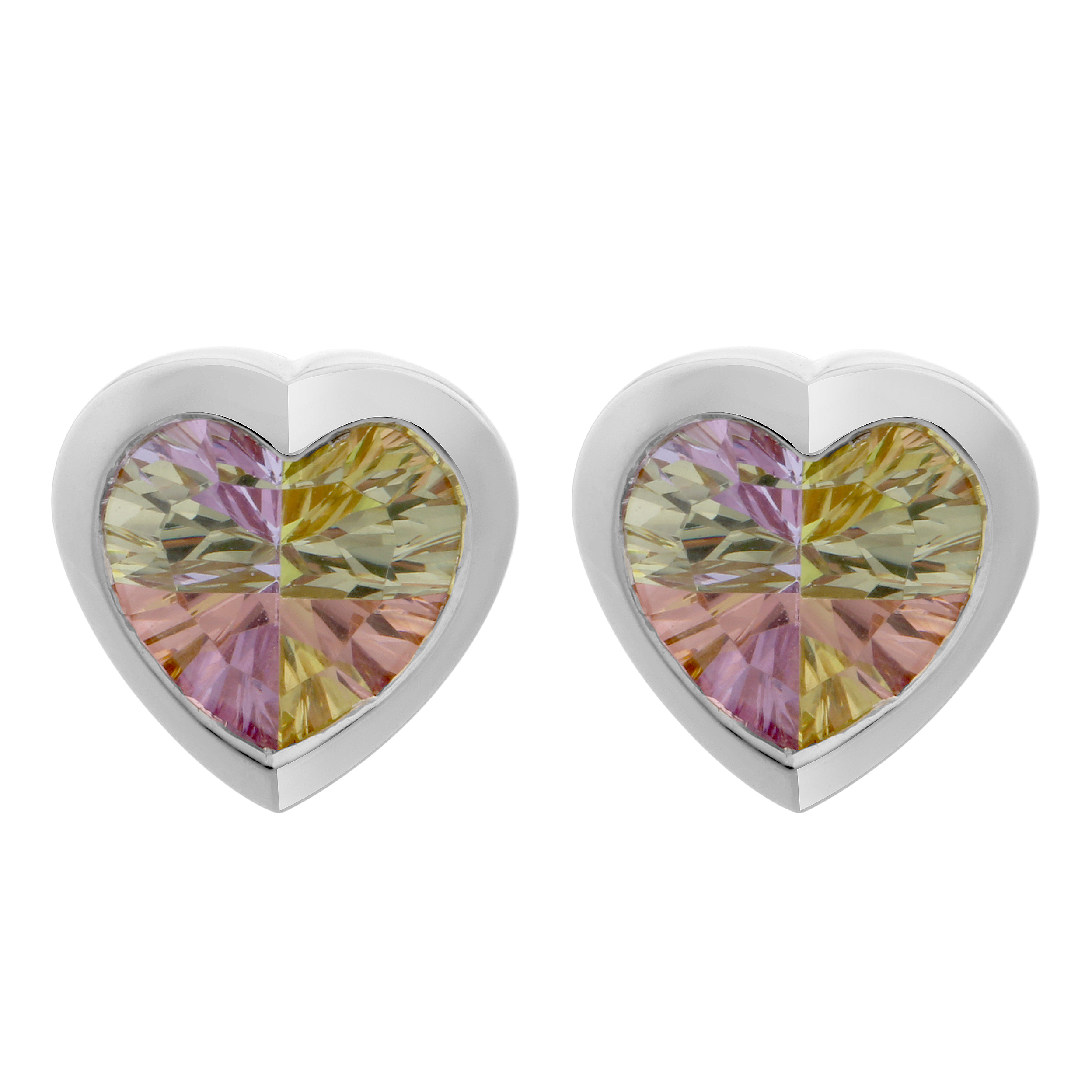 Orphelia Dames 925 Sterling Zilveren Stud Oorbellen - Zilver CC-32