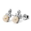 Orphelia 'Elisabeth' Dames 925 Sterling Zilveren Stud Oorbellen - Zilver ZO-7511