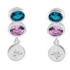Orphelia 'Regula' Dames 925 Sterling Zilveren Oorknopjes - Zilver ZO-7578 - Afbeelding 2