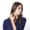 Orphelia 'Jada' Dames 925 Sterling Zilveren Armband - Zilver/Rosé ZA-7395 - Afbeelding 2