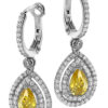 Orphelia 'Ellen' Dames 925 Sterling Zilveren Oorbellen - Zilver ZO-7048