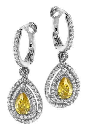 Orphelia 'Ellen' Dames 925 Sterling Zilveren Oorbellen - Zilver ZO-7048