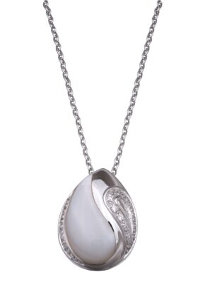 Orphelia Dames 925 Sterling Zilveren Ketting met Hanger - Zilveren ZH-4557