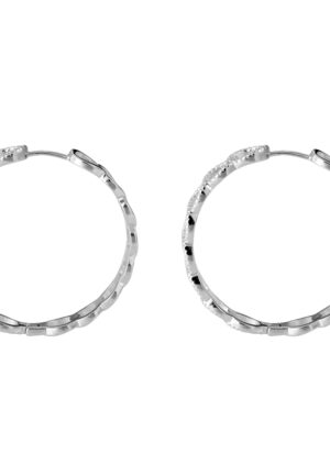 Alternative view of Orphelia 'Bambi' Vrouwen 925 Sterling Zilveren Creolen - Zilver ZO-7449