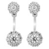 Orphelia 'Victoria' Dames 925 Sterling Zilveren Stud Oorbellen - Zilver ZO-7222