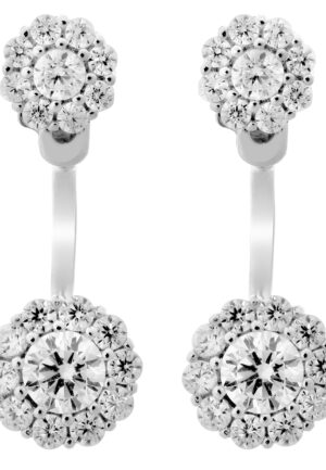 Orphelia 'Victoria' Dames 925 Sterling Zilveren Stud Oorbellen - Zilver ZO-7222