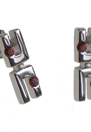 Orphelia Dames 925 Sterling Zilveren Stud Oorbellen - Zilver ZO-5663