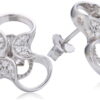 Orphelia Dames 925 Sterling Zilveren Stud Oorbellen - Zilver ZO-5033 - Afbeelding 2
