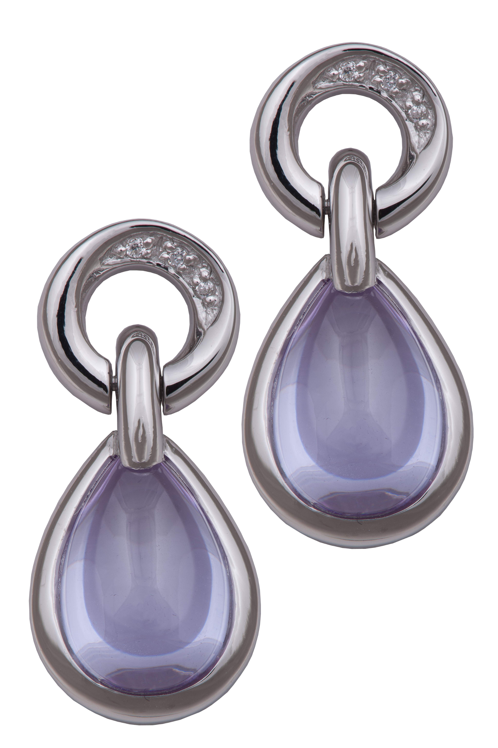 Orphelia Dames 925 Sterling Zilveren Dangle Oorbellen - Zilver ZO-5923