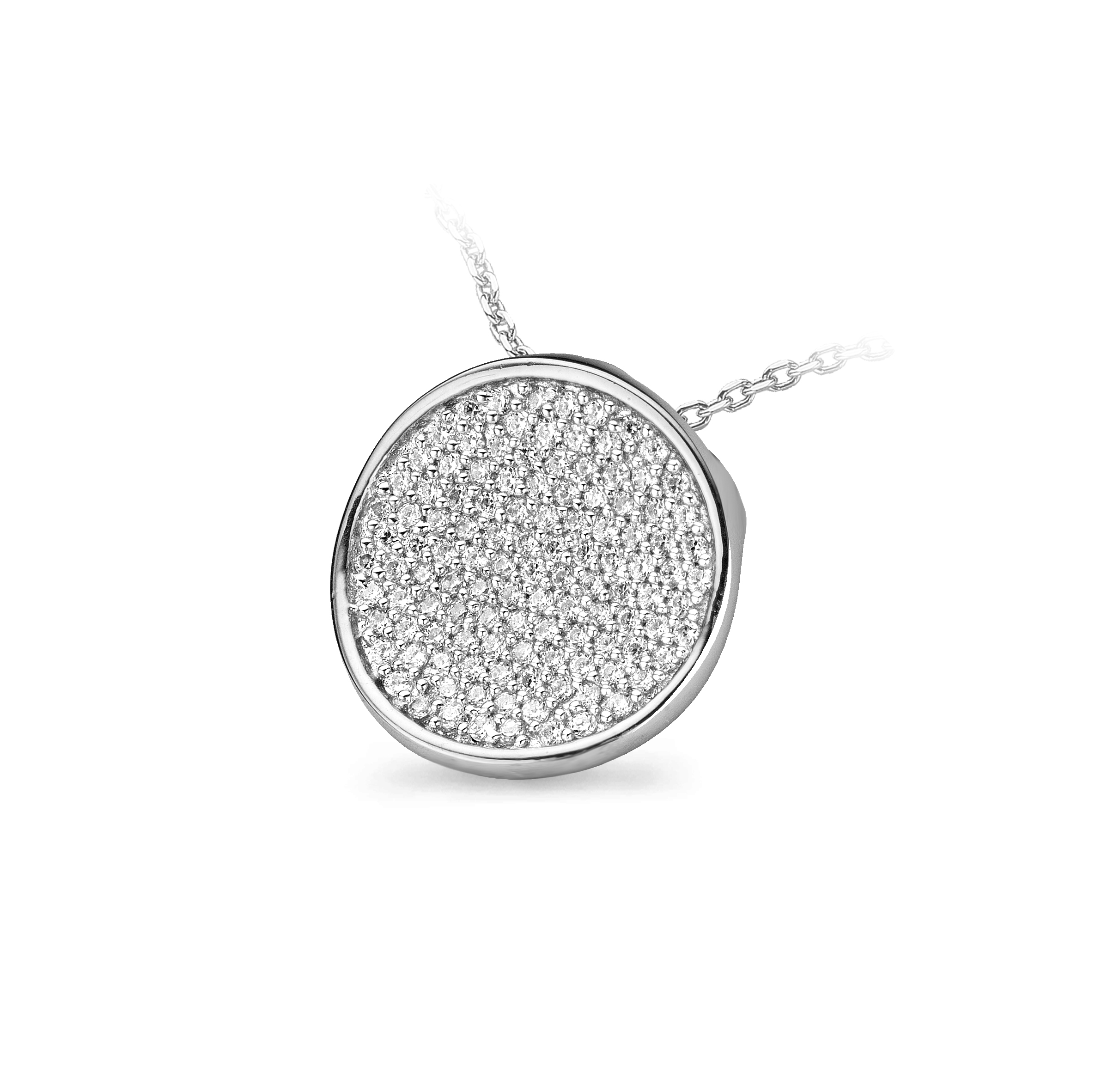 Orphelia Dames 925 Sterling Zilveren Ketting met Hanger - Zilver ZH-4722
