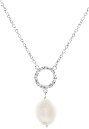 Orphelia 'Spa' Dames 925 Sterling Zilveren Hangertje met Ketting - Zilver ZK-7575