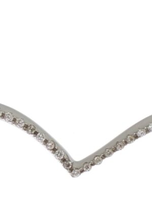 Nialaya Vrouwen Skyfall CZ 925 zilver Bangle Armband