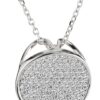 Orphelia Dames 925 Sterling Zilveren Ketting met Hanger - Zilver ZH-4722 - Afbeelding 2