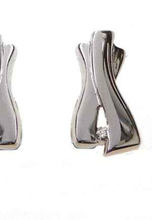 Alternative view of Orphelia Dames 925 Sterling Zilveren Stud Oorbellen - Zilver ZO-5683