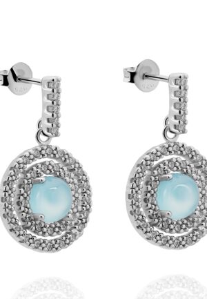 Orphelia 'Rivera' Dames 925 Sterling Zilveren Oorbellen - Zilver ZO-7481/BC