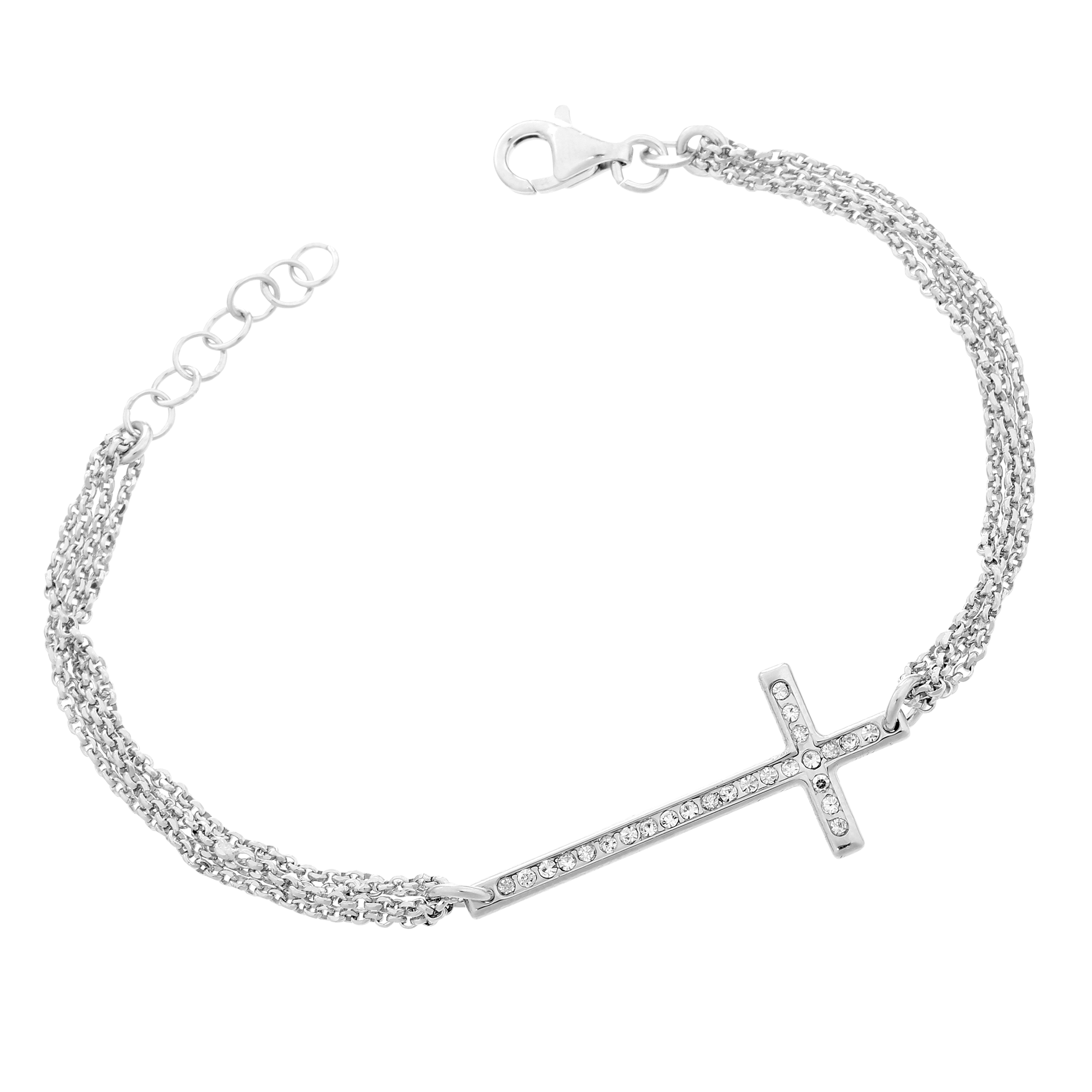 Orphelia Dames 925 Sterling Zilveren Armband - Zilver ZA-7196