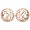 Orphelia 'Blair' Dames 925 Sterling Zilveren Stud Oorbellen - Roze ZO-7089/1