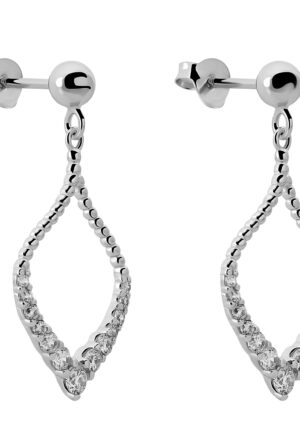 Alternative view of Orphelia 'Grace' Dames 925 Sterling Zilveren Oorbellen - Zilver ZO-7493