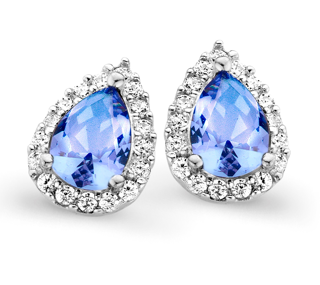 Orphelia 'Enora' Dames 925 Sterling Zilveren Stud Oorbellen - Zilver ZO-7226/BT