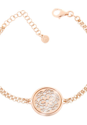 Alternative view of Orphelia 'Madelene' Dames 925 Sterlin Zilveren Armband - Roze ZA-7163/RG