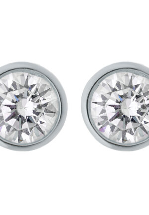 Orphelia Dames 925 Sterling Zilveren Stud Oorbellen - Zilver ZO-6079