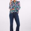 Blouse Sable Green Auburn print - Afbeelding 2