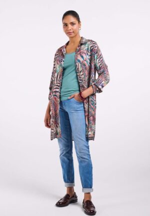 Alternative view of Tunic Delfine Jewel print