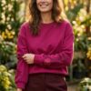 Sweater Ronda Red plum - Afbeelding 2