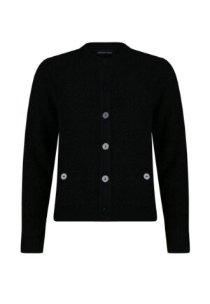 Roberto Sarto - Zwart | Dames | Vest | Zwart | 48 | regular | Kamst mode