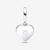 Pandora 'Familie & Vrienden' Dames 925 Sterling Zilveren Charm - Zilver 792649C01 - Afbeelding 2