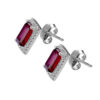 Orphelia 'Enora' Dames 925 Sterling Zilveren Stud Oorbellen - Zilver ZO-7425/RU - Afbeelding 2