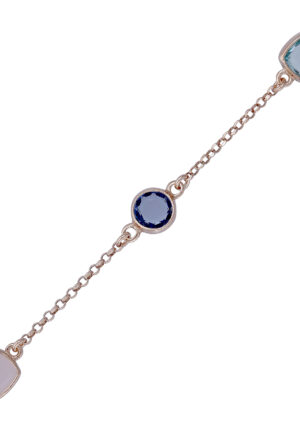 Alternative view of Orphelia 'Fawn' Dames 925 Sterling Zilveren Armband - Roze ZA-7410