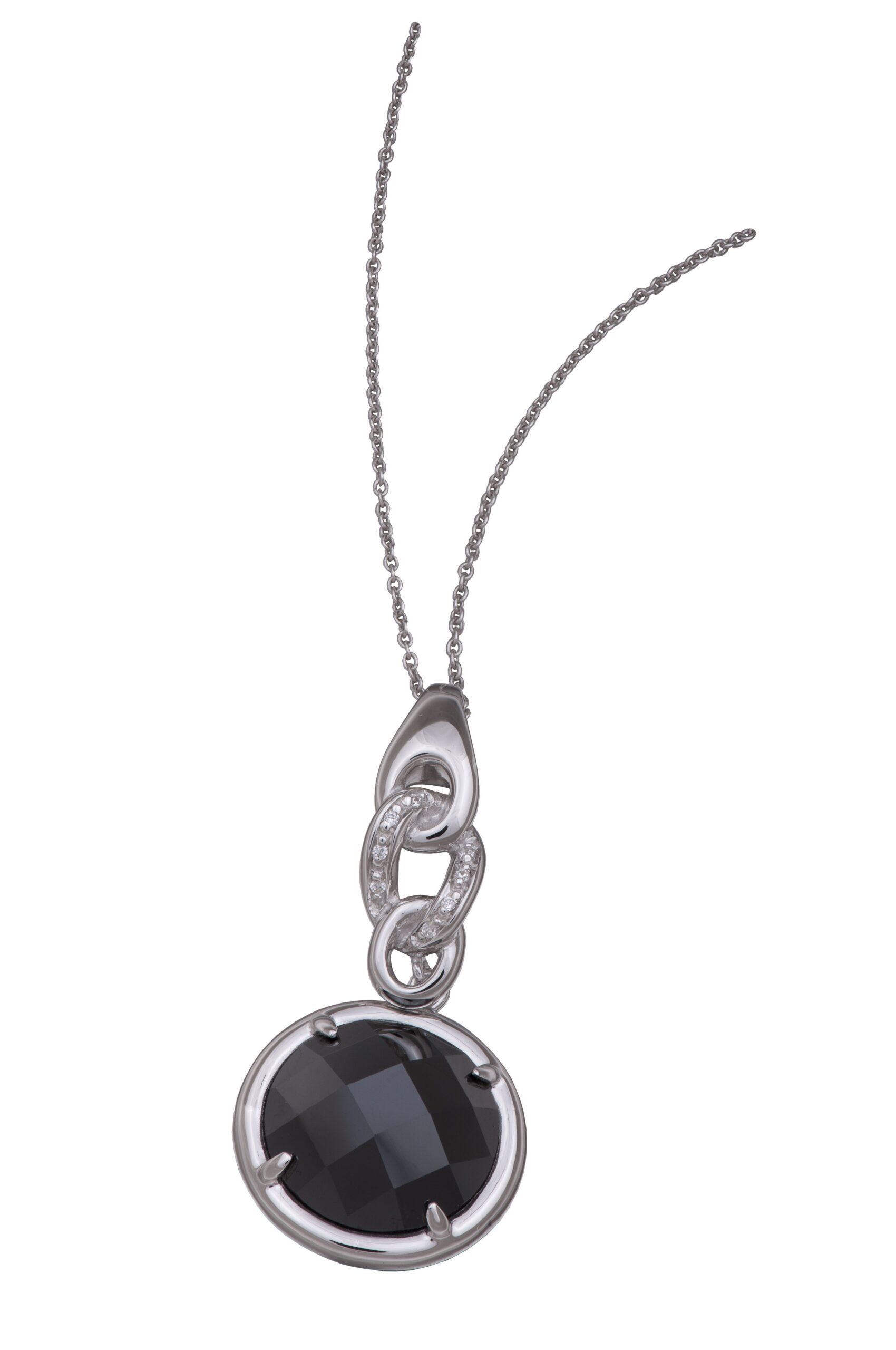 Orphelia Dames 925 Sterling Zilveren Ketting met Hanger - Zilver ZH-4565