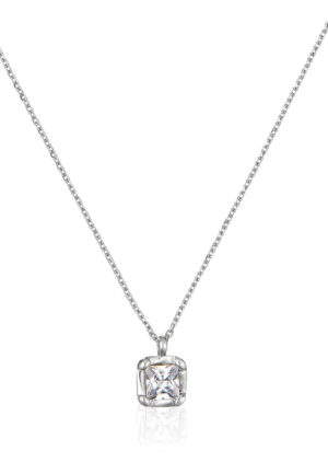 Orphelia Dames 925 Sterling Zilveren Ketting met Hanger - Zilver ZK-2766