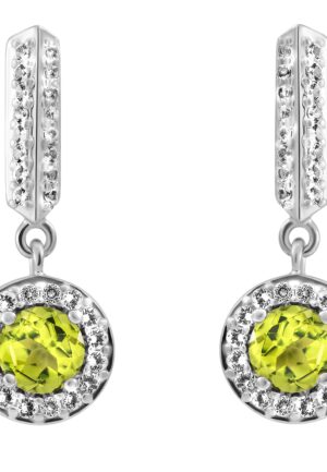 Orphelia 'Bristol' Dames 925 Sterling Zilveren Hangoorbellen - Zilver ZO-7579/G