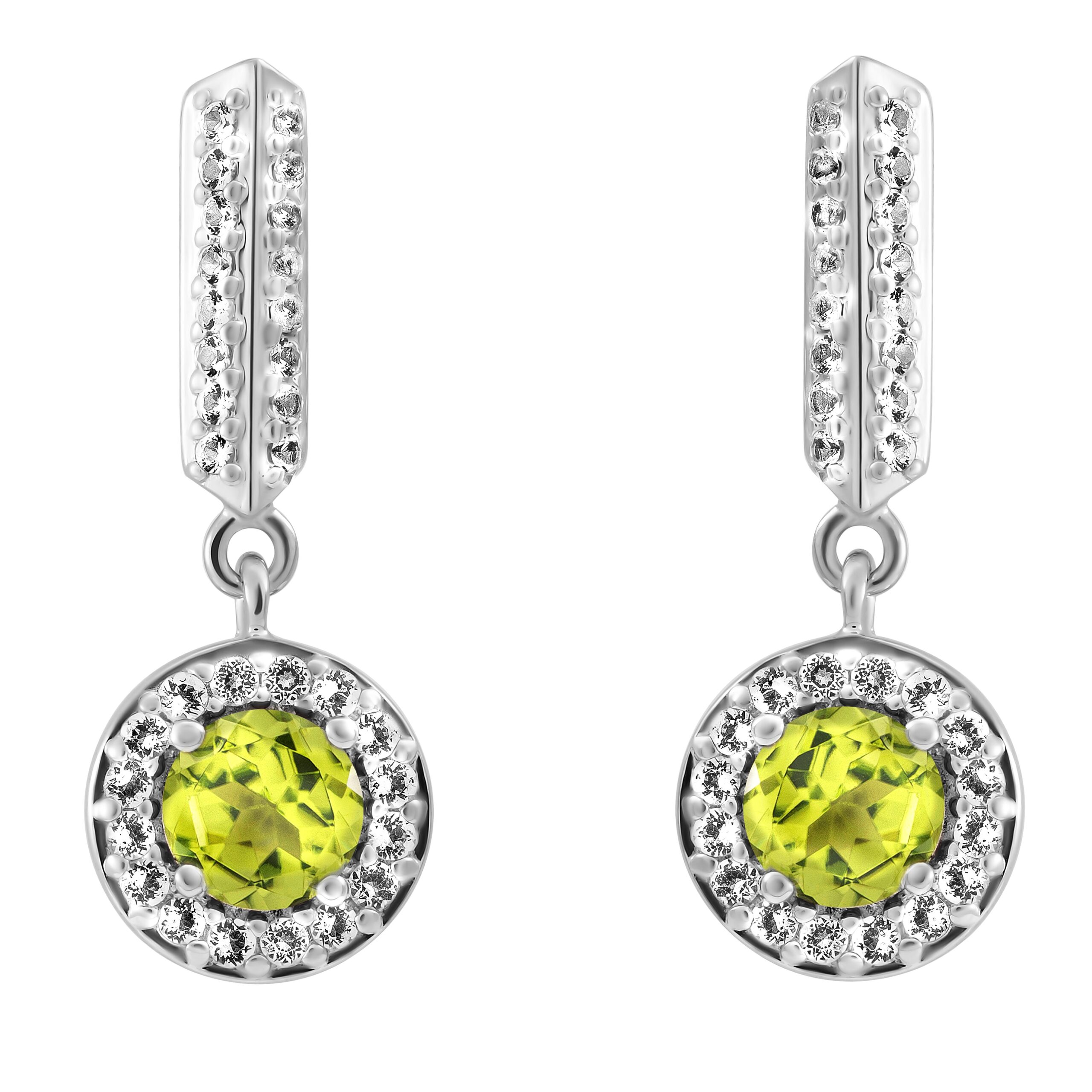 Orphelia 'Bristol' Dames 925 Sterling Zilveren Hangoorbellen - Zilver ZO-7579/G
