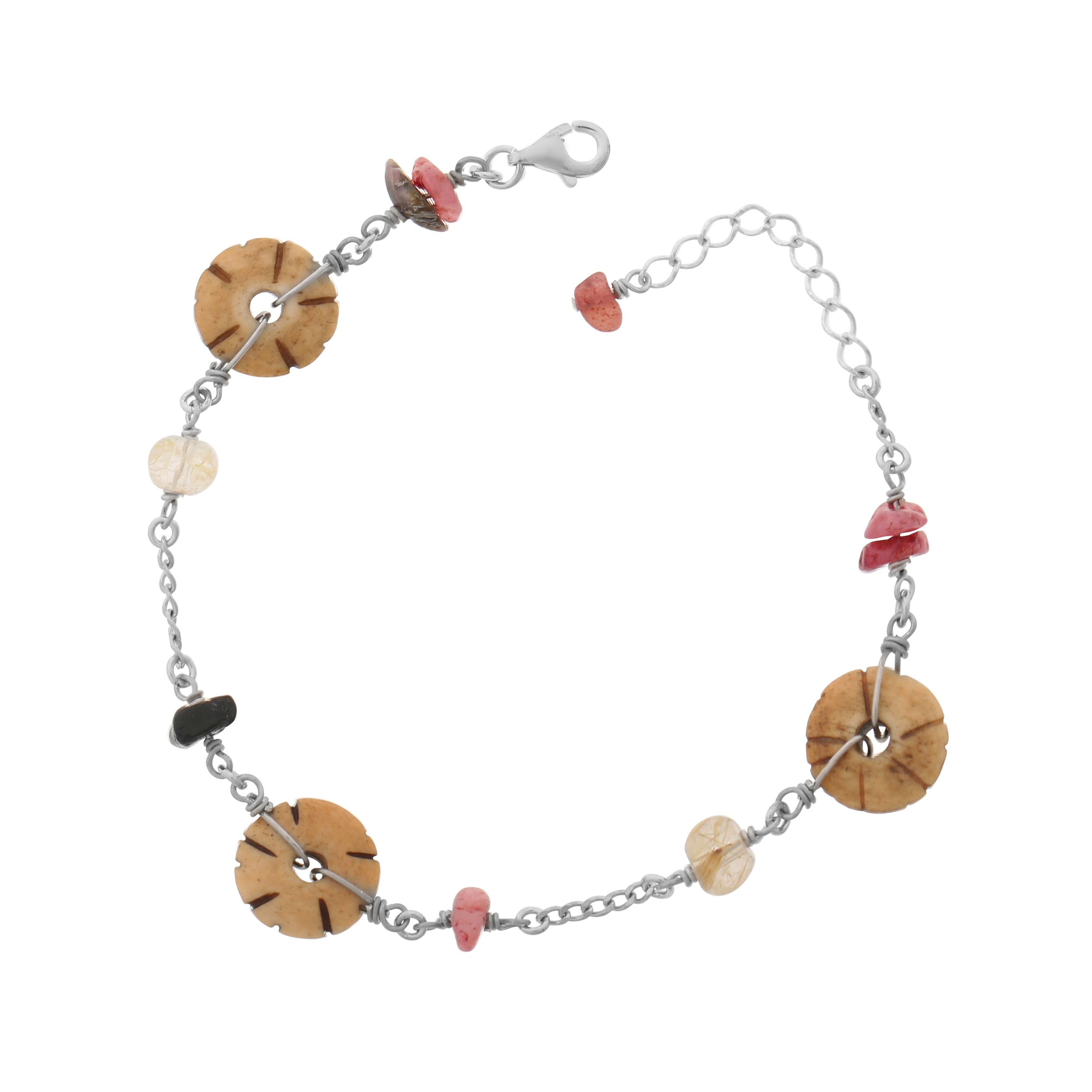 Orphelia Dames 925 Sterling Zilveren Armband - Zilver ZA-1740