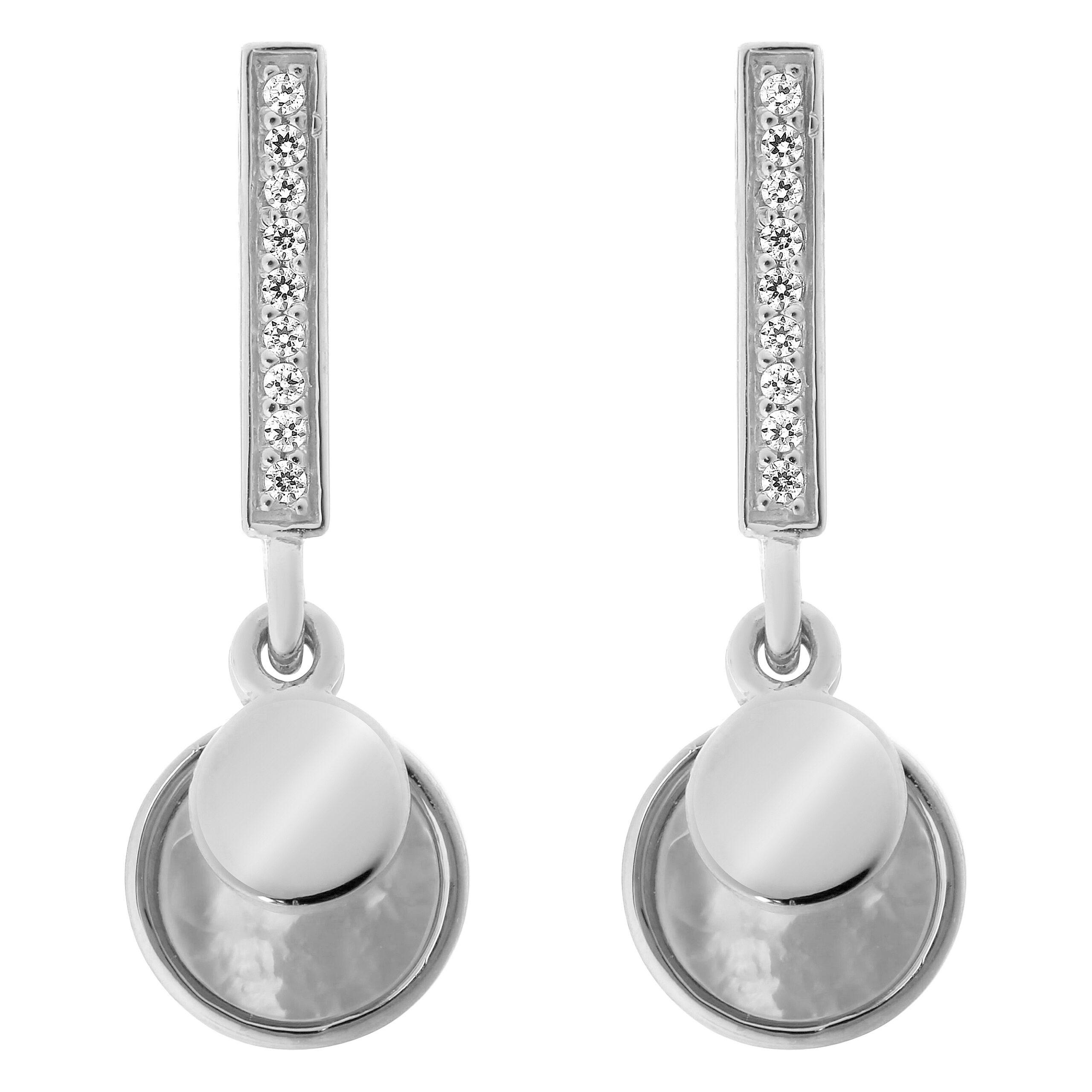 Orphelia 'Isi' Dames 925 Zilveren Oorbellen - Zilver ZO-7285