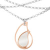 Orphelia 'Lana' Dames 925 Zilveren Armband - Zilver/Roze ZA-7164 - Afbeelding 2