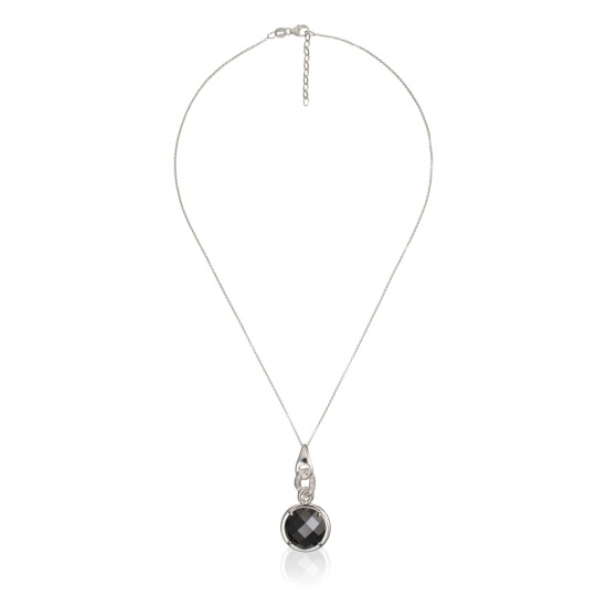 Orphelia Dames 925 Sterling Zilveren Ketting met Hanger - Zilver ZH-4565 - Afbeelding 2